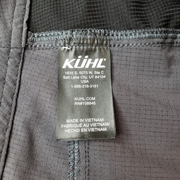 KUHL Upriser ~10" Cargo Shorts #5280 in Medium Dark Gray Men's Size 42 - Picture 6 of 12